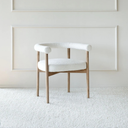Lucy Boucle Wood Dining Chair (LJ1117)