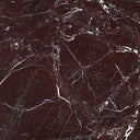 Gio Square Side Table | Burgundy Rosso Levanto Marble & Chrome