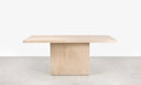 Roma Dining Table in Travertine look (180x90 cm)