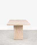 Roma Dining Table in Travertine look (180x90 cm)