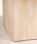 Roma Dining Table in Travertine look (180x90 cm)