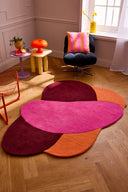 Nuage sucré – Tapis en laine – Multicolore