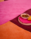 Nuage sucré – Tapis en laine – Multicolore