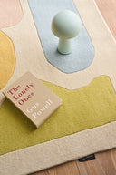 Rayon tendre – Tapis en laine multicolore doux