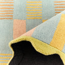 Rayon tendre – Tapis en laine coloré
