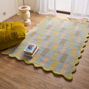 Rayon tendre – Tapis en laine coloré
