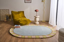 Rayon tendre – Tapis en laine aux teintes pastel