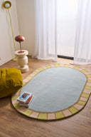 Rayon tendre – Tapis en laine aux teintes pastel