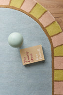 Rayon tendre – Tapis en laine aux teintes pastel