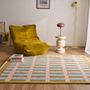 Rayon tendre – Tapis en laine moderne multicolore
