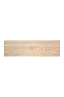 Cream Travertine Console Table | OROA Hampton