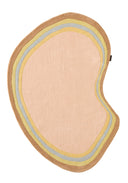 Rayon tendre – Tapis en laine multicolore