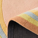Rayon tendre – Tapis en laine multicolore