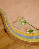 Rayon tendre – Tapis en laine multicolore