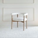Lucy Boucle Wood Dining Chair (LJ1117)