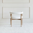 Lucy Boucle Wood Dining Chair (LJ1117)