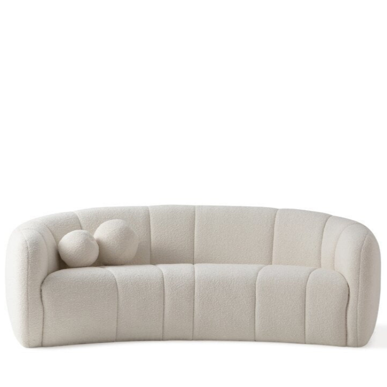 Axel Sofa / Boucle Wool Upholstery