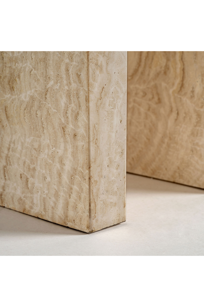 Travertine Arc Console Table | Vical Home Thiennes