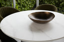 Wingate Dining Table Snow White Ceramic