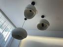 Suspension Sphera en Résine Texturée