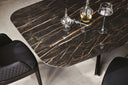Table MEDINA en céramique — sur-mesure, atelier Halens Casablanca