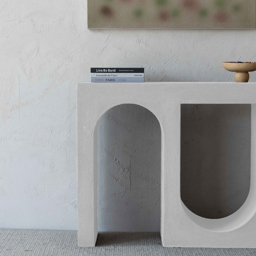 Alaska Vista Modern Arch Console Table
