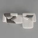Aura L-Shape Sofa / Premium White Boucle