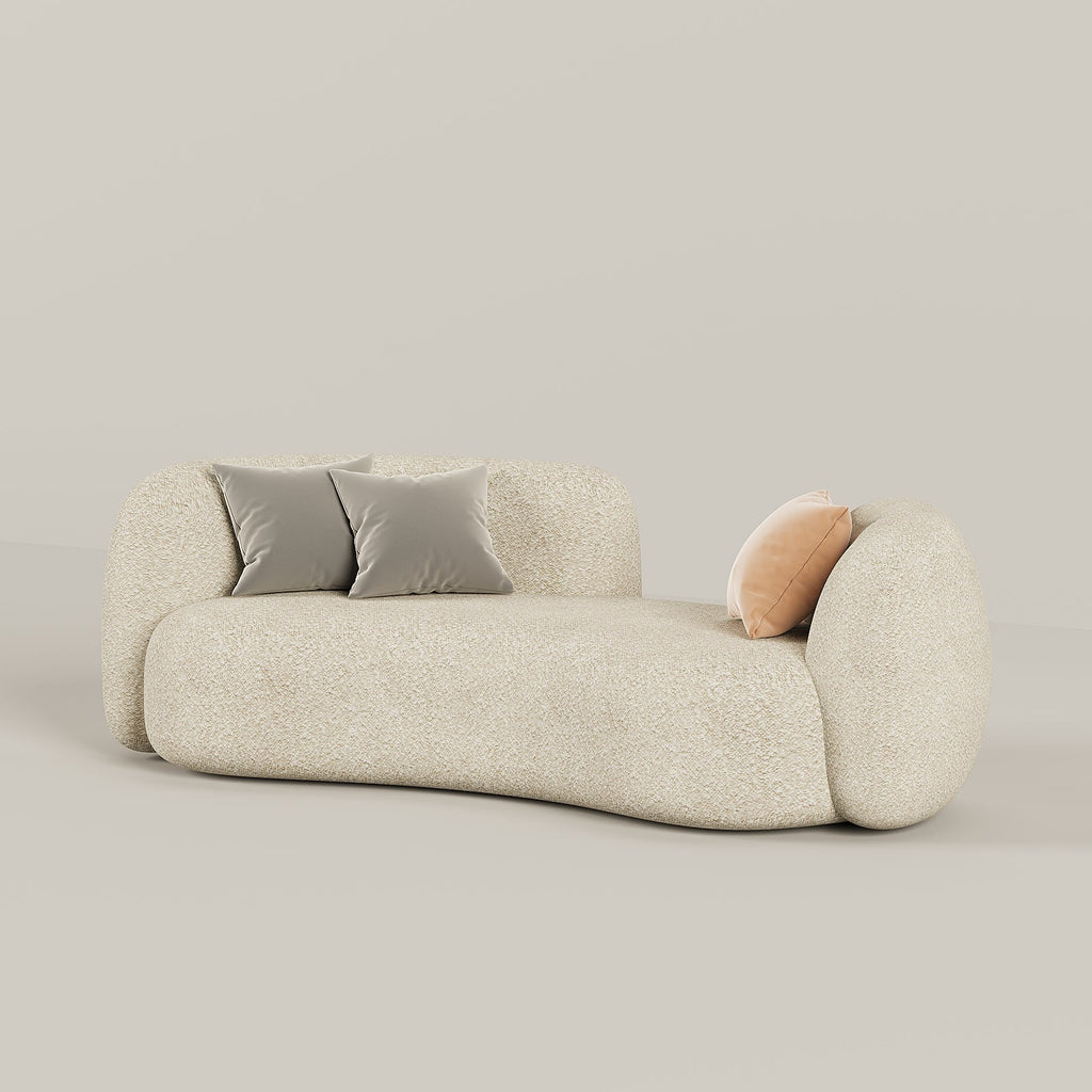 Aura Sofa 3S / Beige Boucle