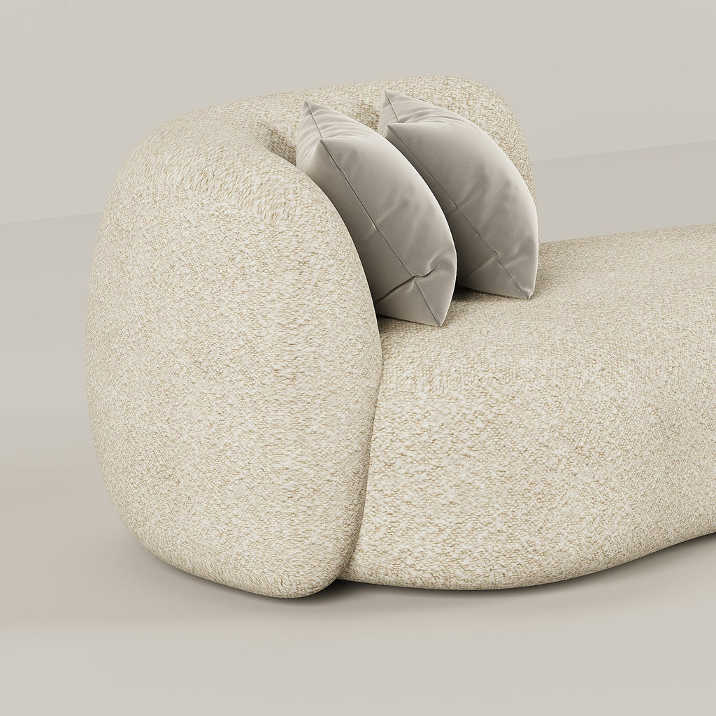 Aura Sofa 3S / Beige Boucle
