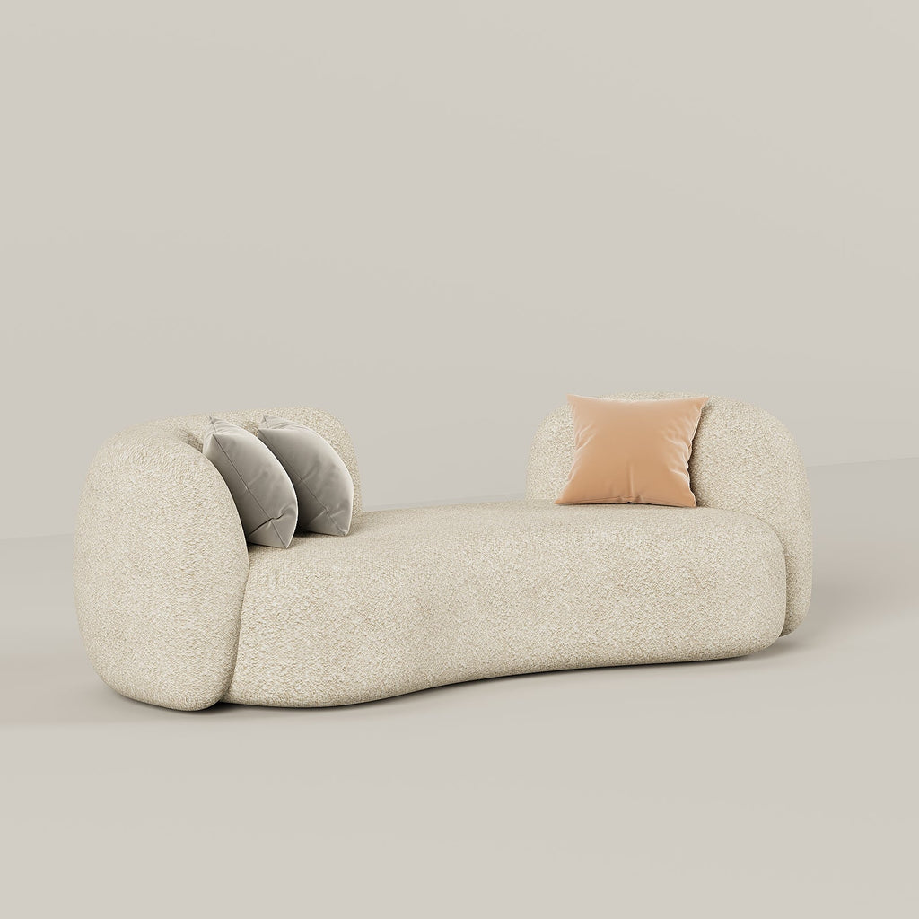 Aura Sofa 3S / Beige Boucle