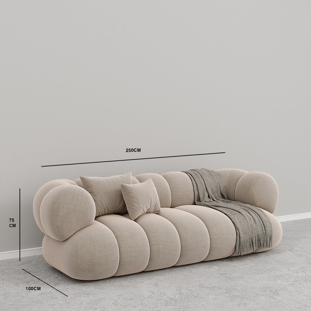 Ava Sofa 3S / Matt Velvet