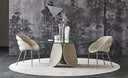 Table OUARZAZATE en céramique — sur-mesure, atelier Halens Casablanca