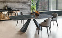 Table TANGER en céramique — sur-mesure, atelier Halens Casablanca