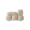 CAMALEONDA angulaire Chenille Enia Blanc Ivoire