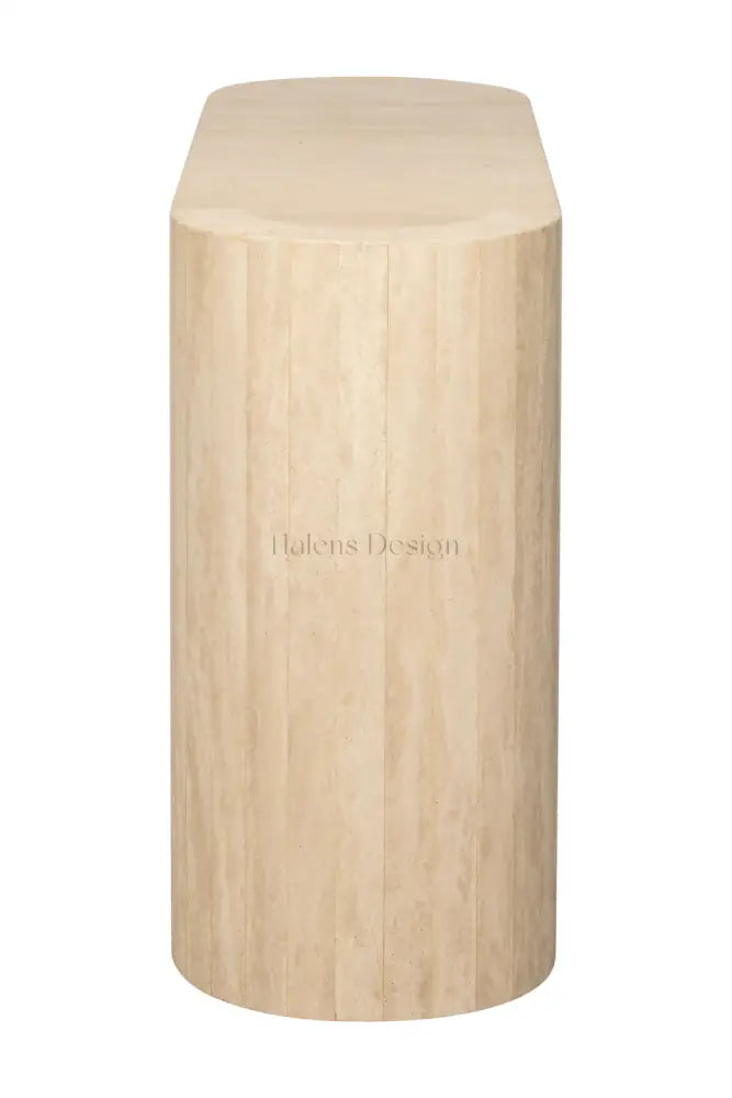 Beige Travertine Console Table | OROA Biltmore