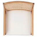 Brielle Dining Chair / Beech & Rattan