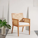Brielle Dining Chair / Beech & Rattan