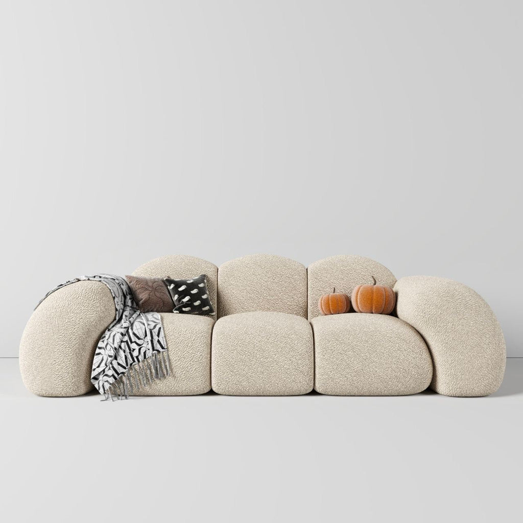 Bronco Sofa 3S / Premium Beige Boucle