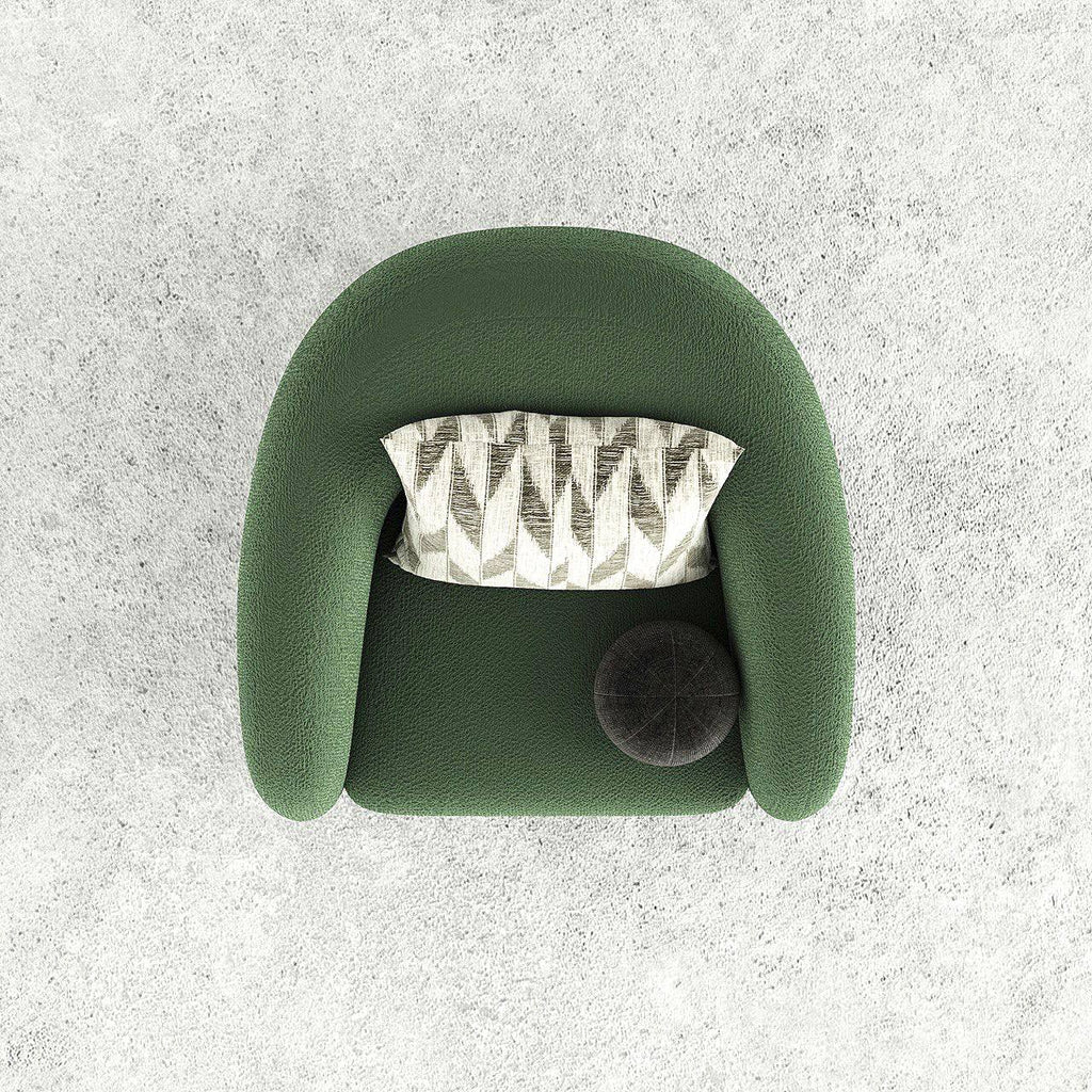 Cammron Armchair / Boucle Upholstery