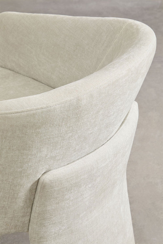 Chaise de salle à manger rembourrée Jimena
