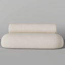 Clio Sofa 3S / White Boucle