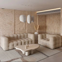 Coco Tufted Armchair / Off-White Boucle