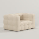 Coco Tufted Armchair / Off-White Boucle