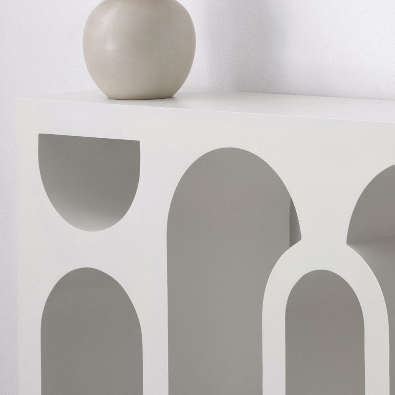 Console TERANO en bois teinté