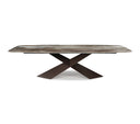 Table ASILAH en céramique — sur-mesure, atelier Halens Casablanca