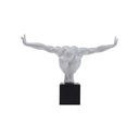 Sculpture Athlet White 43CM