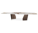 Table IFRANE en céramique — sur-mesure, atelier Halens Casablanca
