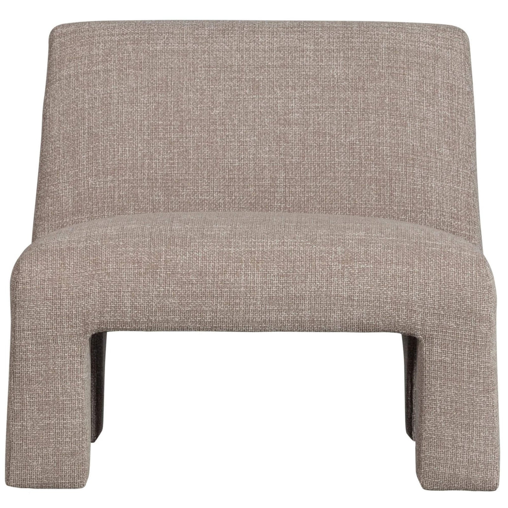 Fauteuil Lounge Lavid – Taupe