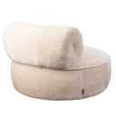 Fauteuil Lounge Tilbury – Pivotant – Ivoire