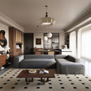 Gian Italian Design / 3S. Straight Arm L-Shape Sofa
